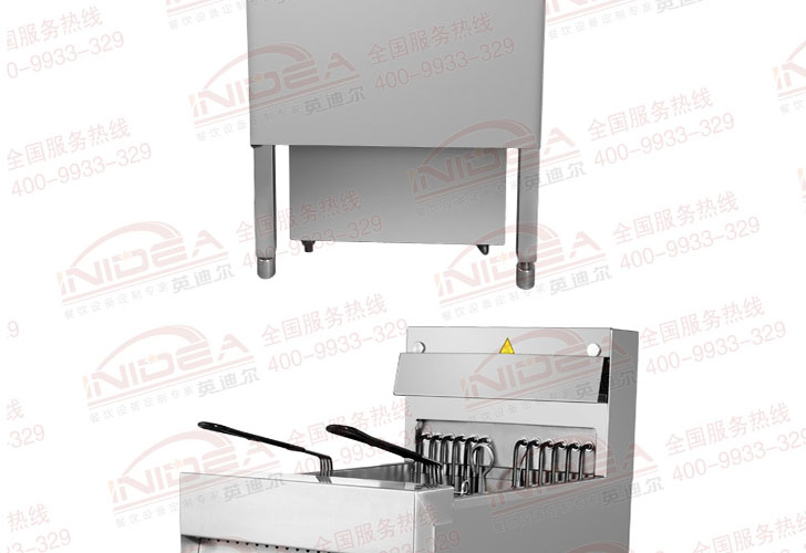 電腦版帶濾油車(chē)單槽炸爐IDZL-9-1T
